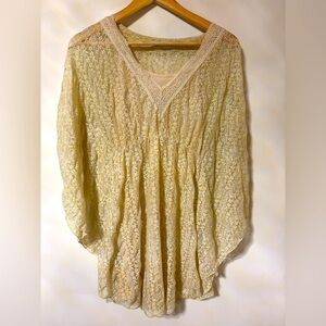 Solitaire- beautiful Lace dress with slip underneath